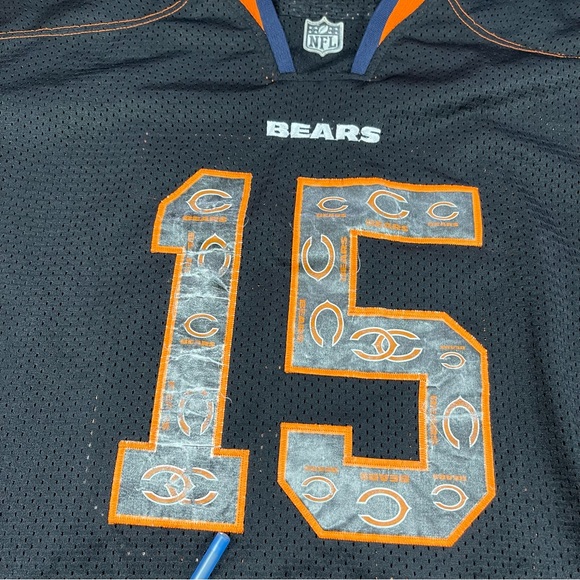 BRANDON MARSHALL Chicago Bears #15 Nike Onfield  NFL Black Jersey Size: 52 - Picture 6 of 16